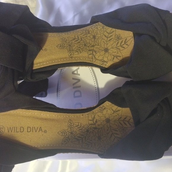Nwt Wedges black 8.5 - Picture 8 of 9